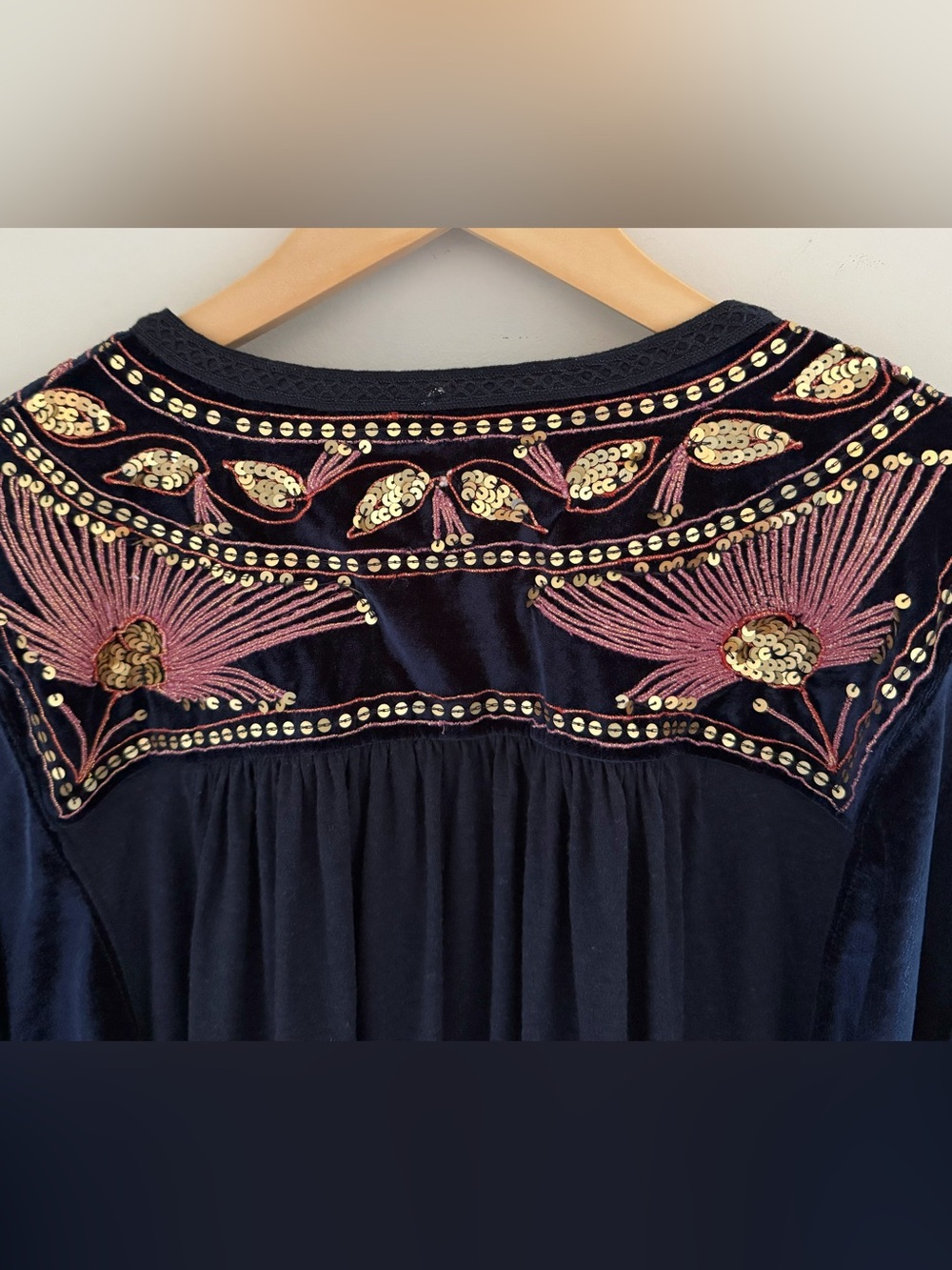 Free People Hearts Aflame Boho Blouse - Picture 3 of 7